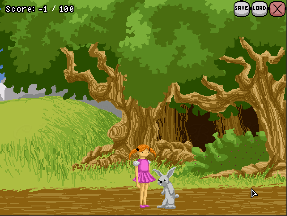 Educating Adventures of Girl and Rabbit screenshot